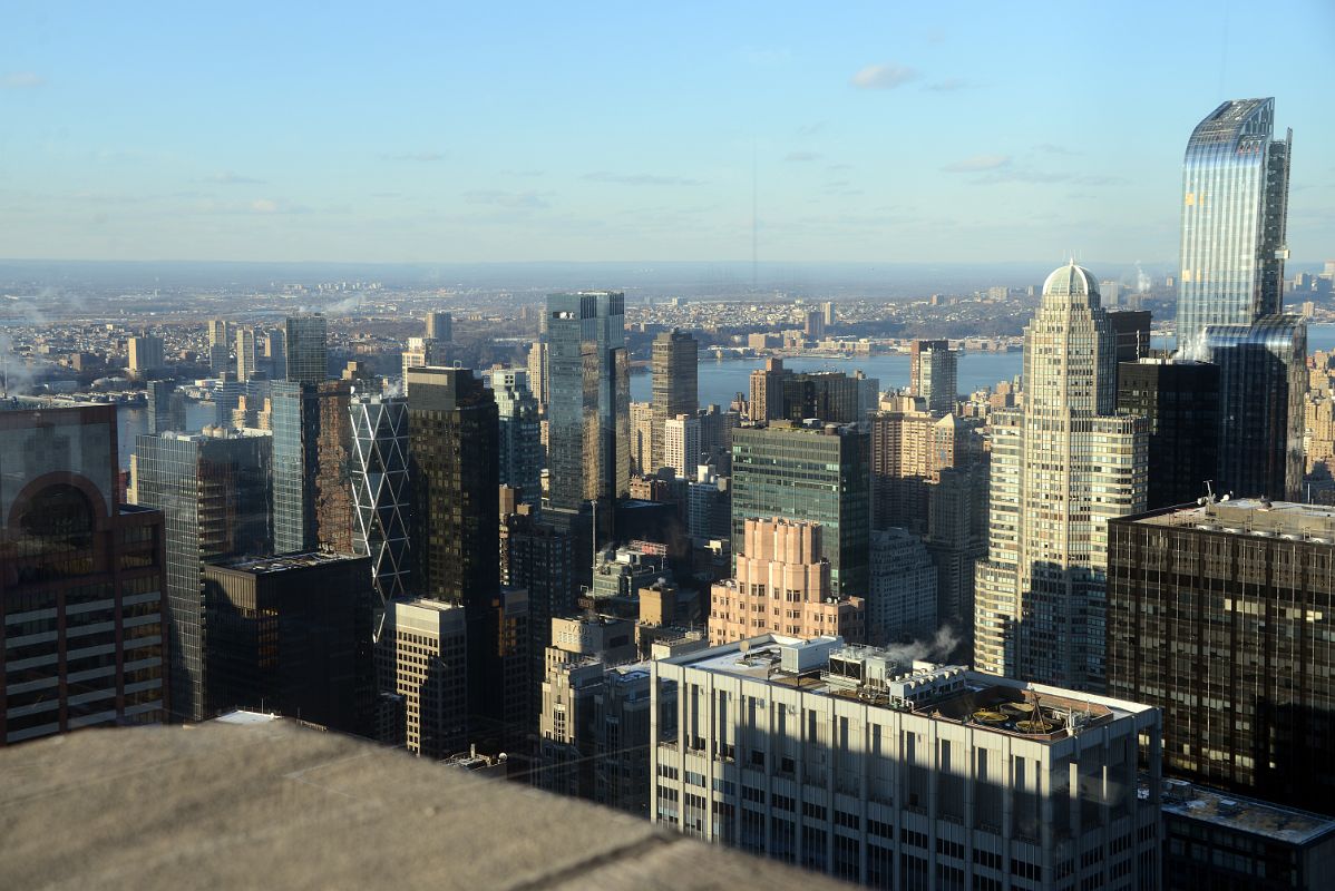 New York City Top Of The Rock 06B Northwest AXA Equitable Center, Hearst Tower, Random House Tower, Time Warner Center, CitySpire Center, One57